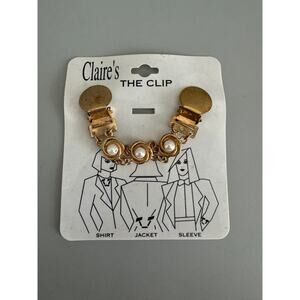 Vintage Claire’s Jacket Clip 90’s  Original Package